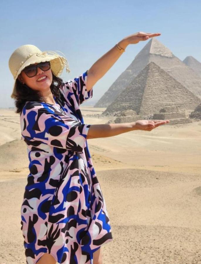 מלון Kafret el-Gabal Pyramid View Gh מראה חיצוני תמונה