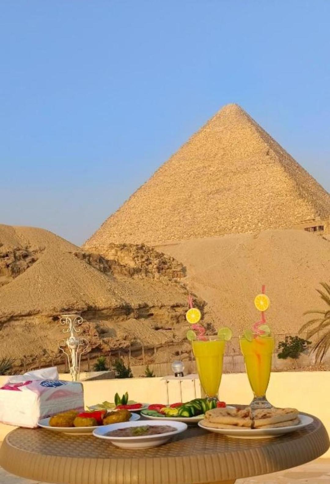 מלון Kafret el-Gabal Pyramid View Gh מראה חיצוני תמונה