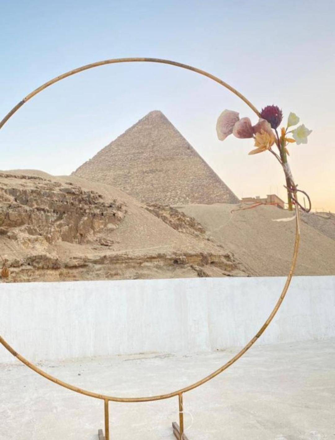 מלון Kafret el-Gabal Pyramid View Gh מראה חיצוני תמונה
